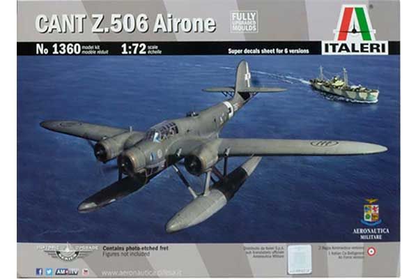 CANT Z 506 Airone (ITALERI 1360) 1/72 CANT Z 506 Airone (ITALERI 1360) 1/72