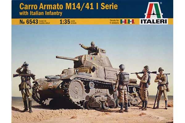 CARRO ARMATO M14/41 с итальянской пехотой (ITALERI 6543) 1/35 CARRO ARMATO M14/41 с итальянской пехотой (ITALERI 6543) 1/35