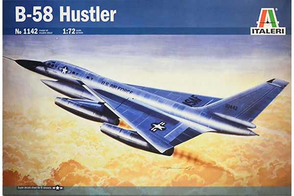 Convair B-58 Hustler (ITALERI 1142) 1/72