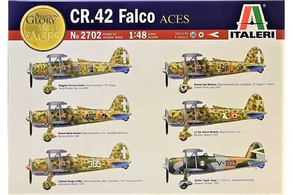 CR 42 Falco ''Aces'' (ITALERI 2702) 1/48