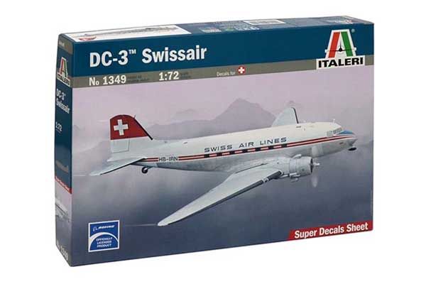 DC - 3 Swissair (ITALERI 1349) 1/72