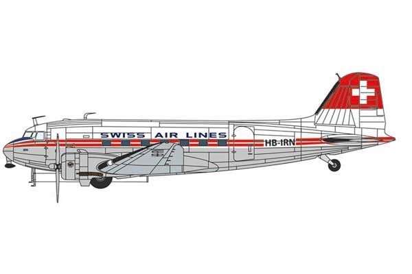 DC - 3 Swissair (ITALERI 1349) 1/72