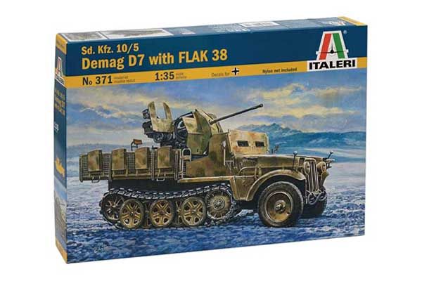 Demag D7 з гарматою Flak 38 (ITALERI 0371) 1/35