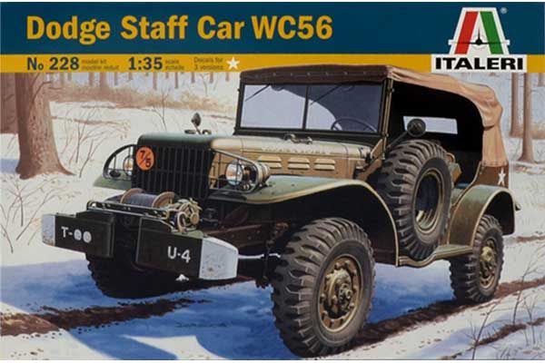 Dodge Staff Car WC56 (ITALERI 228) 1/35 Dodge Staff Car WC56 (ITALERI 228) 1/35