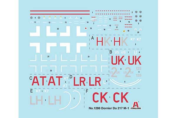 Dornier DO - 217 M - 1 (ITALERI 1286) 1/72