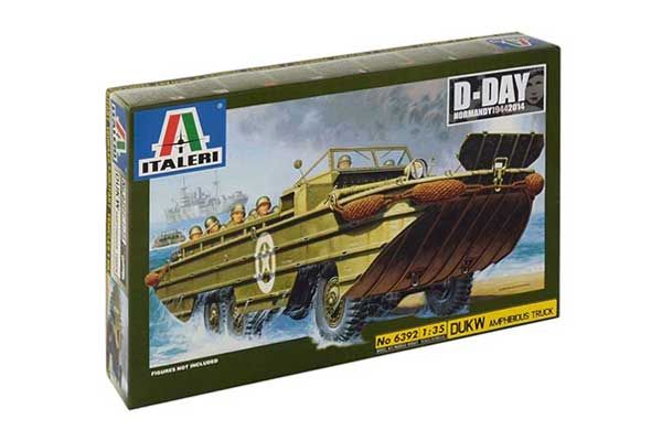 DUKW  автомобиль-амфибия (Italeri 6392) 1/35