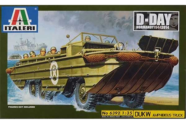 DUKW  автомобиль-амфибия (Italeri 6392) 1/35