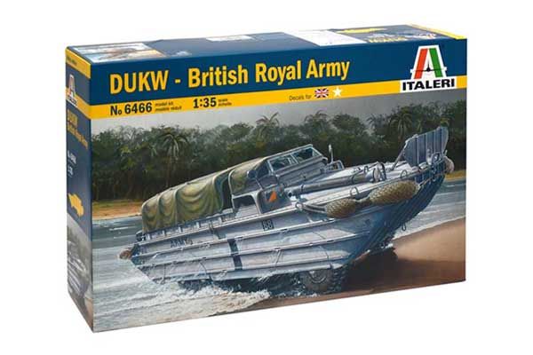 DUKW BRITISH ROYAL ARMY (ITALERI 6466) 1/35