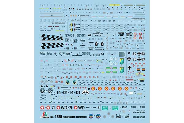 EF 2000 Typhoon (ITALERI 1355) 1/72
