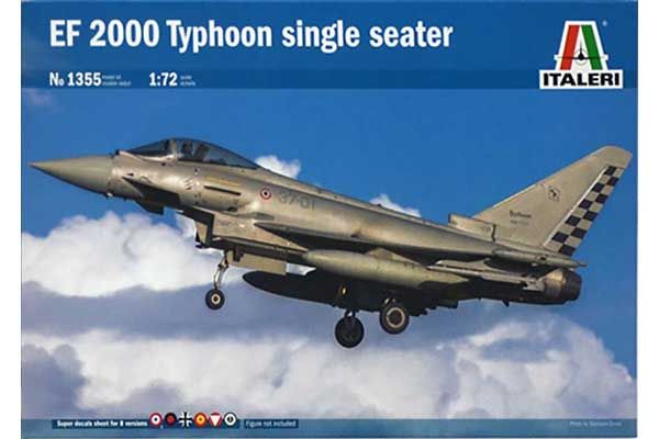 EF 2000 Typhoon (ITALERI 1355) 1/72