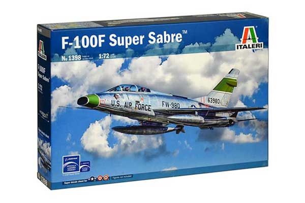 F-100 Super Sabre (ITALERI 1398) 1/72