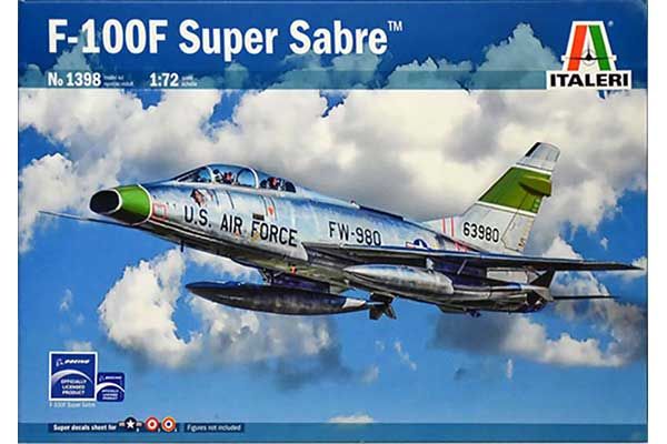 F-100 Super Sabre (ITALERI 1398) 1/72