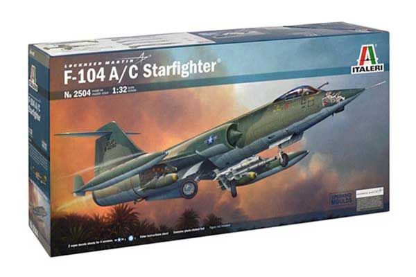 F-104 A/C Starfighter (ITALERI 2504) 1/32