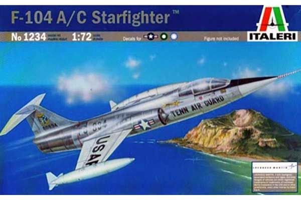 F-104 G/S Starfighter (ITALERI 1234) 1/72