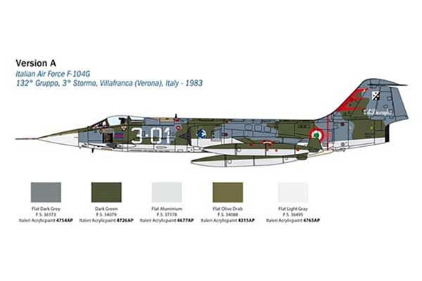 F-104 Starfighter G/S (ITALERI 2514) 1/32