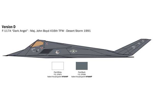 F-117 A Nighthawk (ITALERI 2750) 1/48