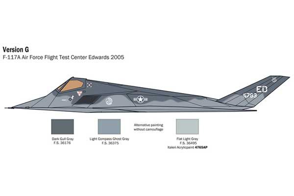 F-117 A Nighthawk (ITALERI 2750) 1/48