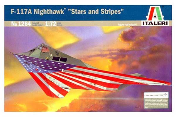 F-117A NighthawkK "Sars and Stripes" (ITALERI 1264) 1/72 F-117A NighthawkK "Sars and Stripes" (ITALERI 1264) 1/72