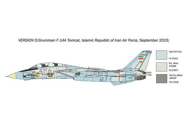 F-14A TOMCAT (ITALERI 1414) 1/72