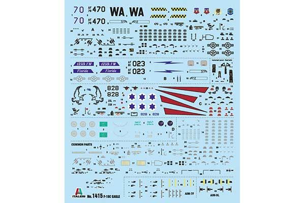 F-15C Eagle (ITALERI 1415) 1/72