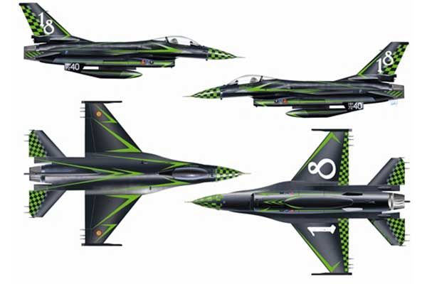 F-16 A / ADV (ITALERI 2694) 1/48