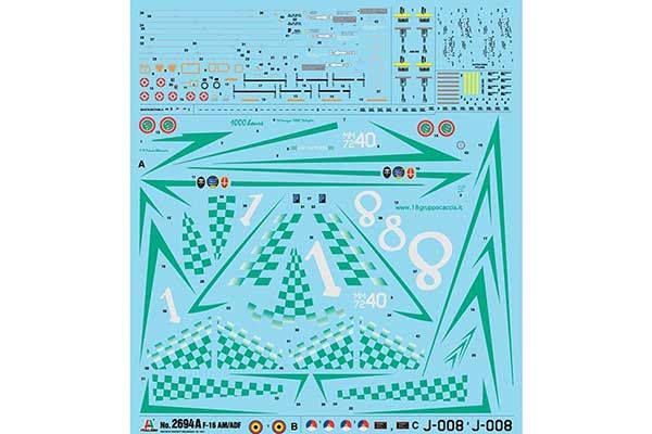 F-16 A / ADV (ITALERI 2694) 1/48