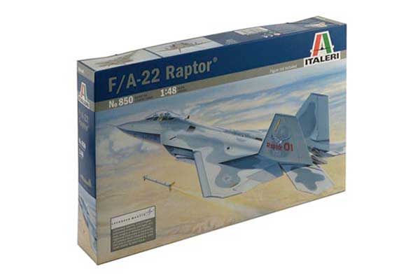 F-22 RAPTOR (ITALERI 0850) 1/48
