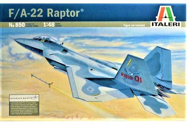 F-22 RAPTOR (ITALERI 0850) 1/48 F-22 RAPTOR (ITALERI 0850) 1/48