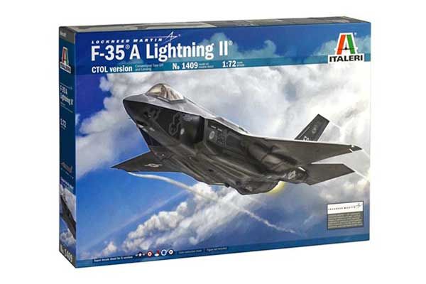 F-35 A Lightning II CTOL version (ITALERI 1409) 1/72