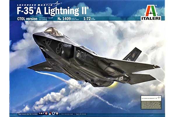 F-35 A Lightning II CTOL version (ITALERI 1409) 1/72 F-35 A Lightning II CTOL version (ITALERI 1409) 1/72