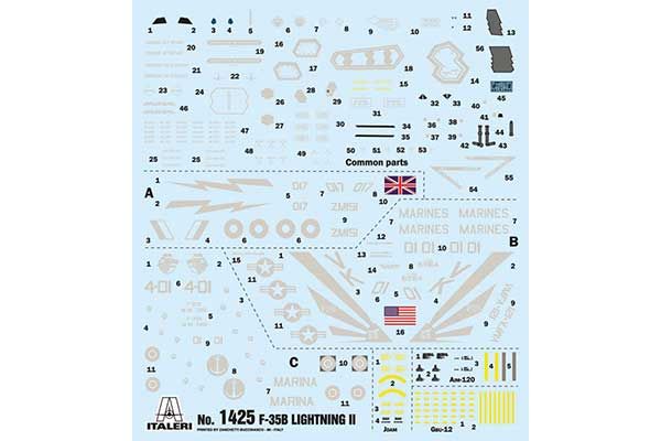 F-35 B Lightning II STOVL version (ITALERI 1425) 1/72