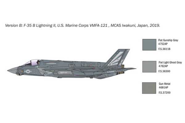 F-35 B Lightning II STOVL version (ITALERI 1425) 1/72