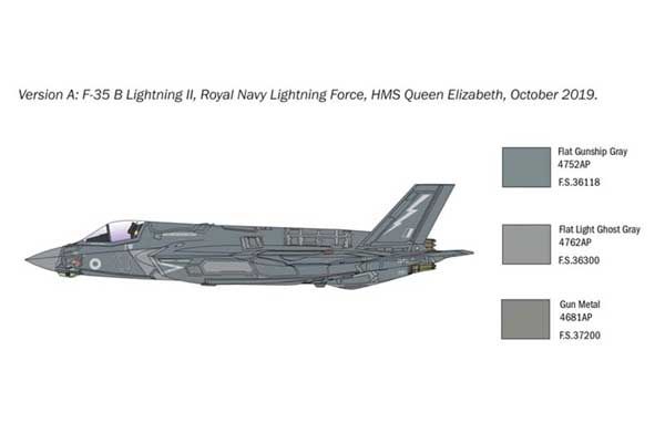 F-35 B Lightning II STOVL version (ITALERI 1425) 1/72