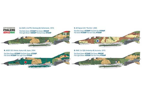 F-4E Phantom II (ITALERI 2770) 1/48