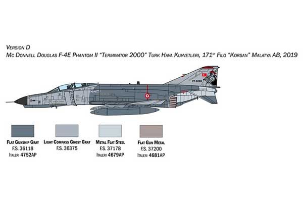 F-4E/F Phantom II (ITALERI 1448) 1/72