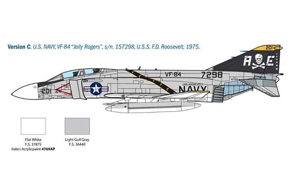 F-4J Phantom ll (ITALERI 2781) 1/48