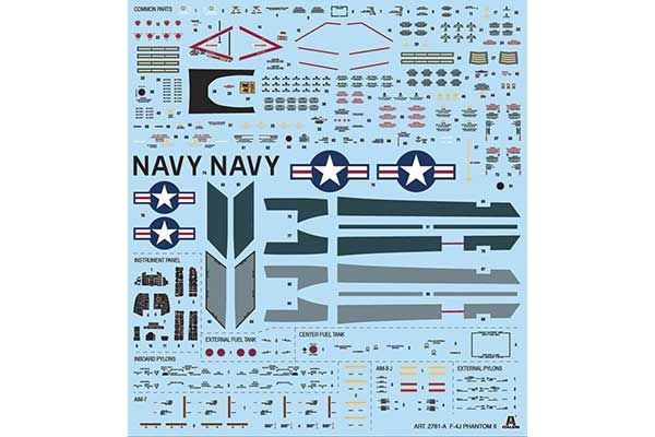 F-4J Phantom ll (ITALERI 2781) 1/48