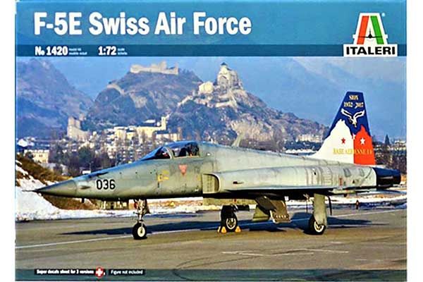F-5E Швейцарских ВВС (ITALERI 1420) 1/72