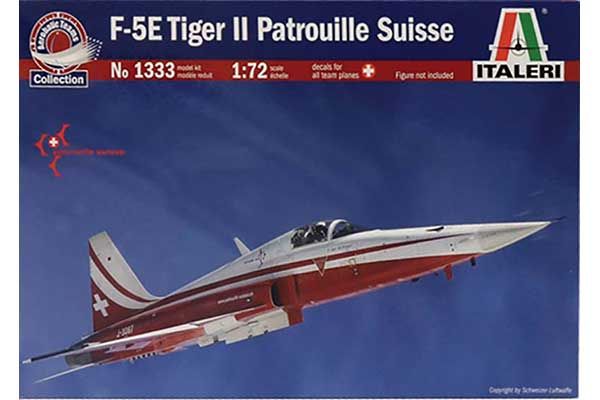 F-5E Tiger ll Patrouille Suisse (ITALERI 1333) 1/72