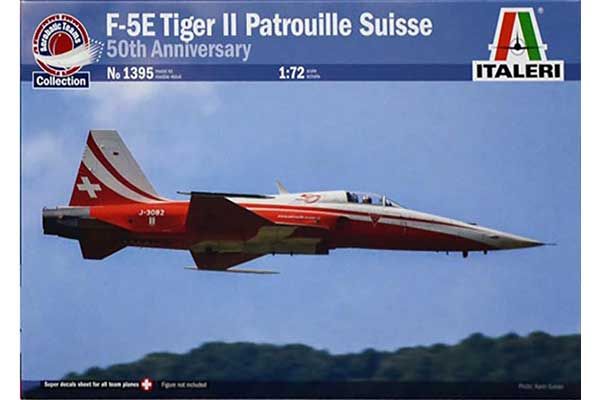 F-5E Tiger ll Patrouille Suisse (ITALERI 1395) 1/72