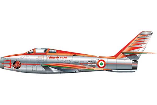 F-84F Thunderstreak (ITALERI 2703) 1/48