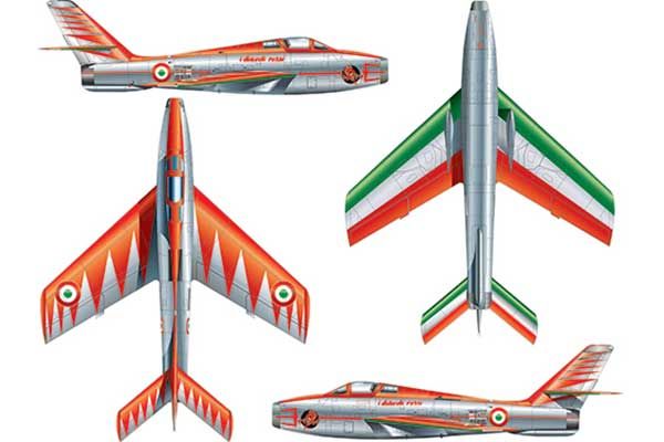 F-84F Thunderstreak (ITALERI 2703) 1/48