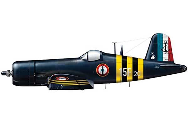 F4 U - 7 Corsair (ITALERI 1313)