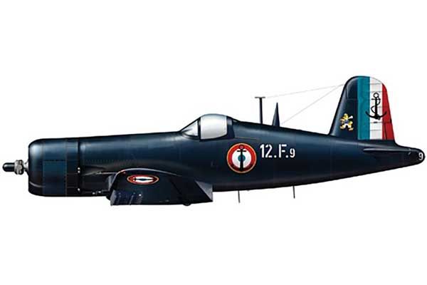 F4 U - 7 Corsair (ITALERI 1313)