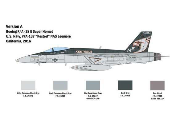 F/A-18 E Super Hornet (ITALERI 2791) 1/48