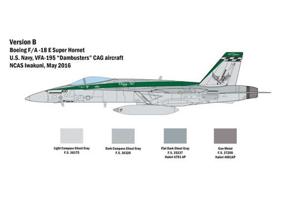 F/A-18 E Super Hornet (ITALERI 2791) 1/48