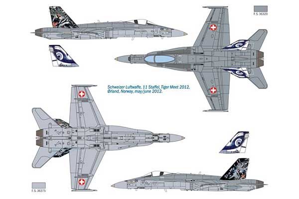 F/A - 18 Hornet (ITALERI 1347) 1/72