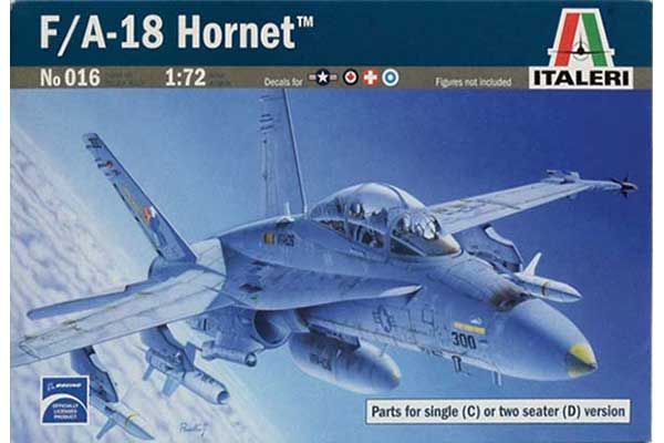 F/A 18 Wild Weasel C/D (ITALERI 0016) 1/72 F/A 18 Wild Weasel C/D (ITALERI 0016) 1/72