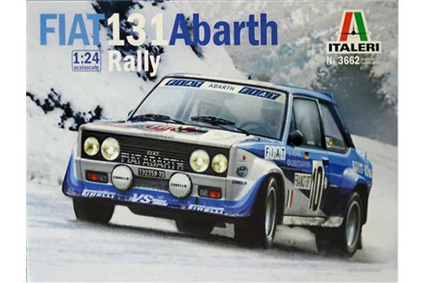 FIAT 131 Abarth Rally (ITALERI 3662) 1/24 FIAT 131 Abarth Rally (ITALERI 3662) 1/24