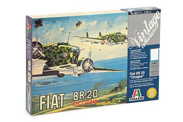 FIAT BR.20 Cicogna (ITALERI 103) 1/72